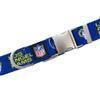 Littlearth NFL Los Angeles Rams Pet Premium Collar, Team Color, Medium view 3