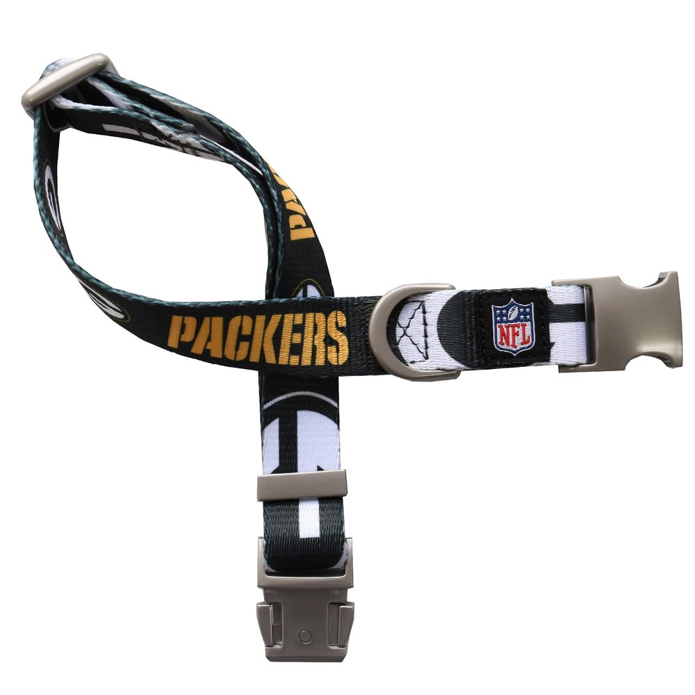 Littlearth NFL Green Bay Packers Pet Premium Collar, Team Color, Small