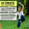 GIBBON BananaLama Slackline with TreeWear - Ultimate All Rounder Slack Line 49ft - 41ft x 1.5 Line & 8ft Ratchet Strap with Reinforced Loop view 2