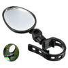 1Pc Adjustable Mountain Bike Compatible with MTB Bicycle Handlebar Side Rearview Mirrors Glasses,Perfect Bike Accessories Black view 2
