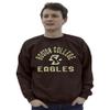 Blue 84 Men's Boston College Eagles Crewneck Sweatshirt Line Up Team Color, Boston College Eagles Maroon, Large view 3