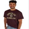 Blue 84 Men's Boston College Eagles T Shirt Line Up Team Color, Boston College Eagles Maroon, Large view 2