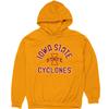 Blue 84 Men's Iowa State Cyclones Hoodie Line Up Secondary Color, Iowa State Cyclones Gold, Medium view 3