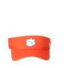 NCAA Clemson Tigers Mens Adjustable Visor Drill, Clemson Tigers Orange, Adjustable view 3