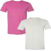 Gildan Men's Softstyle Cotton T-Shirt, Style G64000, (2 Pack) XL HTHBerry-White view 1