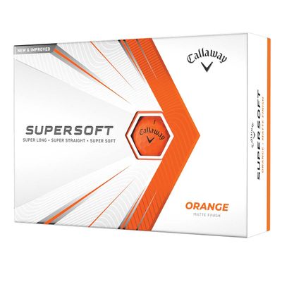 Callaway Golf Supersoft Golf Balls (2021 Version, Orange)