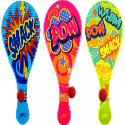 JA-RU Paddle Ball with String (3 Paddle Balls) Classic 1994-3s