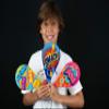 JA-RU Paddle Ball with String (3 Paddle Balls) Classic 1994-3s view 4