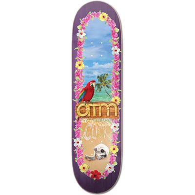 ATM Parrot Deck - 8.25" (Bundled with Free 1" Hardware Set) - Skateboarding