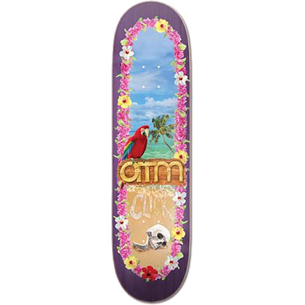 ATM Parrot Deck - 8.25" (Bundled with Free 1" Hardware Set) - Skateboarding