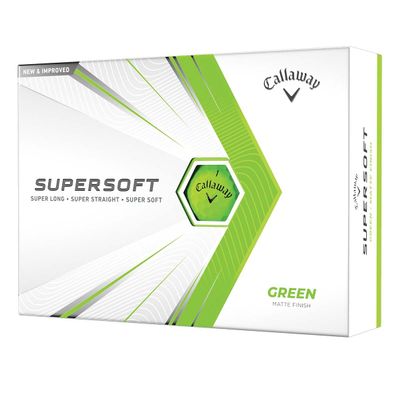 Callaway Golf 2021 Supersoft Golf Balls, Green
