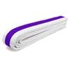 AAMA Martial Arts Belt White Belt with Mixed Color Stripe for Martial Arts - Taekwondo Karate Judo view 1