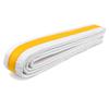 AAMA Martial Arts Belt White Belt with Mixed Color Stripe for Martial Arts - Taekwondo Karate Judo view 1