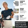 CaddyDaddy Claw Golf Gloves for Women | Flex-Mesh Design for Cool Ventilation | Lasts 3-5 Times Longer Than Leather | Silicone-Web Coating for Maximum Grip | Machine-Washable | White | RH-Small view 4