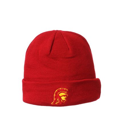 NCAA USC Trojans Mens Cuff Beanie Team Color, USC Trojans Cardinal, One Size