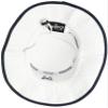 Zephyr Men's Bucket Hat Pontoon Trim, White, Large view 3