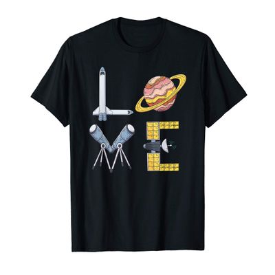 Astronomer Shirt Funny Science Planets Space Universe Gift T-Shirt
