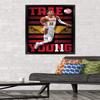 NBA Atlanta Hawks - Trae Young 20 Wall Poster, 34L" x 22.4W", Black Framed Version view 2