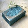 Great Birthday Gift Ideas Handmade Decorative Wooden Jewelry Box Jewelry Organizer Keepsake Box Treasure Chest Trinket Holder Watch Box Storage Lock Box 9 x 6 Inches Housewarming Gift Ideas Men Women view 2