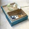 Great Birthday Gift Ideas Handmade Decorative Wooden Jewelry Box Jewelry Organizer Keepsake Box Treasure Chest Trinket Holder Watch Box Storage Lock Box 9 x 6 Inches Housewarming Gift Ideas Men Women view 3