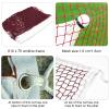 Glodwheat Badminton Net Sports Outdoor Indoor Fitness Badminton Pickleball Replacement Net for Backyard Beach Garden (20 FT x 2.5 FT) view 2