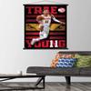 Trends International NBA Atlanta Hawks - Trae Young 20 Wall Poster, 22.37" x 34.00", Premium Print and Black Hanger Bundle view 2