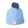NCAA North Carolina Tar Heels Mens Pom Beanie Team Color, North Carolina Tar Heels Light Blue, One Size view 1