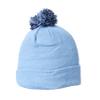 NCAA North Carolina Tar Heels Mens Pom Beanie Team Color, North Carolina Tar Heels Light Blue, One Size view 2