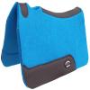 CHALLENGER Horse Saddle PAD Western Contoured Wool Felt Moisture Wicking Turquoise 39RT06TR view 1