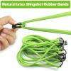 20 Pcs Hunting Slingshot Replacement Bands Tubular Durable Latex Elastic Powerful Slingshot Rubber Tubing Compatible with Most Professional Slingshot Catapults view 3