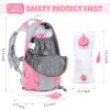 Hydration Pack for Kids Hydration Backpack with 1.5L Hydration Bladder Lightweight Insulated Water Pack for Hiking Biking Climbing Running view 2