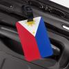 Philippines Flag PVC Luggage Tag Suitcase Tag Id Tag and Back Privacy Protection view 3