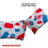 Airhead Premium Water Otter- Patriot, White, Regular view 3