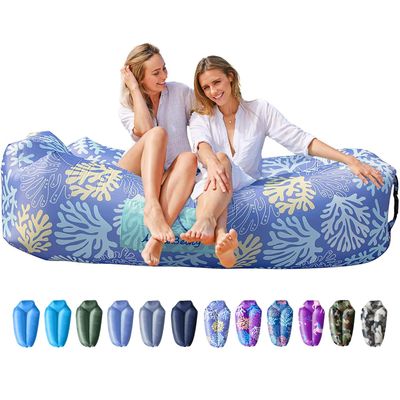 AlphaBeing Inflatable Lounger Beach Chair Accessories, Air Sofa Hammock Inflatable Couch for Camping Backyard Lakeside with Compression Sacks, Ideal Outdoor Gifts for Adults