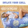 AlphaBeing Inflatable Lounger Beach Chair Accessories, Air Sofa Hammock Inflatable Couch for Camping Backyard Lakeside with Compression Sacks, Ideal Outdoor Gifts for Adults view 4