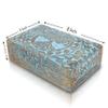 Great Birthday Gifts Handmade Decorative Wooden Jewelry Box Tree Of Life Carving Jewelry Organizer Keepsake Box Treasure Chest Trinket Holder Watch Box Storage Lock Box Housewarming Gifts view 3