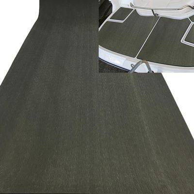 EVA Foam Boat Flooring Mat Non-Slip Self-Adhesive Marine Decking Sheet for Boats, Yacht, Motorboat, Jon Boat, RV, Kayak, Swimming Pool (Faux Teak, Waterproof & UV Resistant, 94.5"35.4", Solid Color)