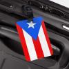 Flag of Puerto Rico PVC Luggage Tag Suitcase Tag Id Tag and Back Privacy Protection view 3