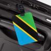 Tanzania Flag PVC Luggage Tag Suitcase Tag Id Tag and Back Privacy Protection view 3