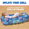 AlphaBeing Inflatable Lounger Beach Chair Accessories, Air Sofa Hammock Inflatable Couch for Camping Backyard Lakeside with Compression Sacks, Ideal Outdoor Gifts for Adults view 4