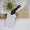 Spanish Flag PVC Luggage Tag Suitcase Tag Id Tag and Back Privacy Protection view 4