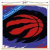 Trends International NBA Toronto Raptors - Logo 20 Wall Poster, 22.37" x 34.00", Premium Print and Beechwood Hanger Bundle view 3
