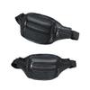pack waist fanny women bag leather a belt black candle men id man you purse fashion- Leather Waist Bag Coin Purse Waterproof Shoulder Messenger view 1