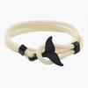 Youngy Viking Bracelet, Summer Handmade Whale Tail Viking Rope Bracelet Beach Surfing Wristband Jewelry - Wine Red view 4