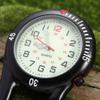 ZOVEDAIUG Clip On Carabiner Watch Backpack Clip Quartz Watches Fob Belt Waterproof Pocket Watch for Outdoor Sports (Black) view 4