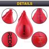 Redipo Boxing Speed Bag - PU Leather Speed Punching Ball - Heavy Duty Hanging Swivel Ball for Gym & MMA Muay Thai Sports Fitness - Punching Dodge Striking Speed Reflex Ball view 4