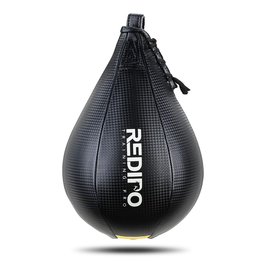 Redipo Boxing Speed Bag - PU Leather Speed Punching Ball - Heavy Duty Hanging Swivel Ball for Gym & MMA Muay Thai Sports Fitness - Punching Dodge Striking Speed Reflex Ball