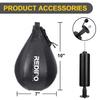 Redipo Boxing Speed Bag - PU Leather Speed Punching Ball - Heavy Duty Hanging Swivel Ball for Gym & MMA Muay Thai Sports Fitness - Punching Dodge Striking Speed Reflex Ball view 4