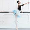 TSSOE Adult Chiffon Ballet Wrap Over Scarf Dance Skirt for Girls Women Gradient Color B One Size view 2