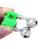 50pcs Fishing Glow Alarm Dual Alert Bells Rings with Holes for Installing Installing Fishing LED Lights and Night Glow Sticks. can be Used for Night Fishing view 4